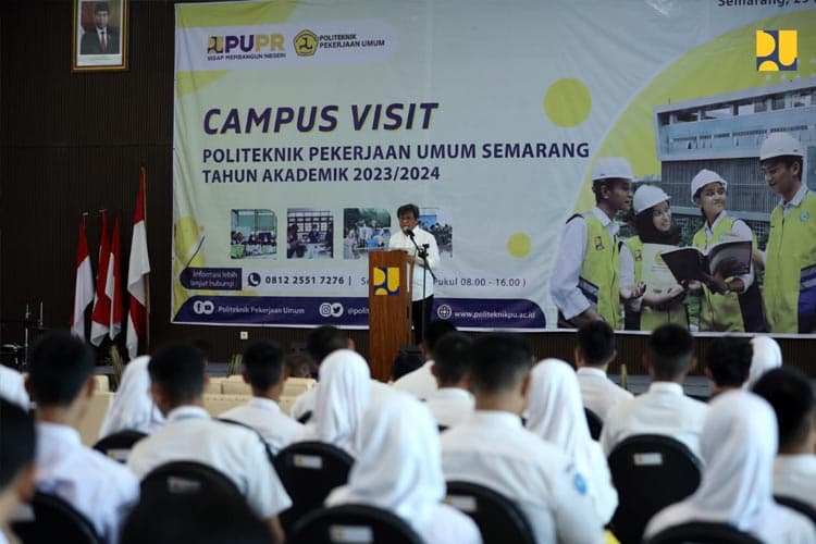Jaring Minat Calon Mahasiswa Baru, Politeknik PU di Semarang Selenggarakan Campus Visit