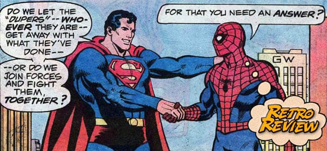 Rayakan 50 Tahun Komik Crossover Superman dan Spider-Man Kembali Dirilis