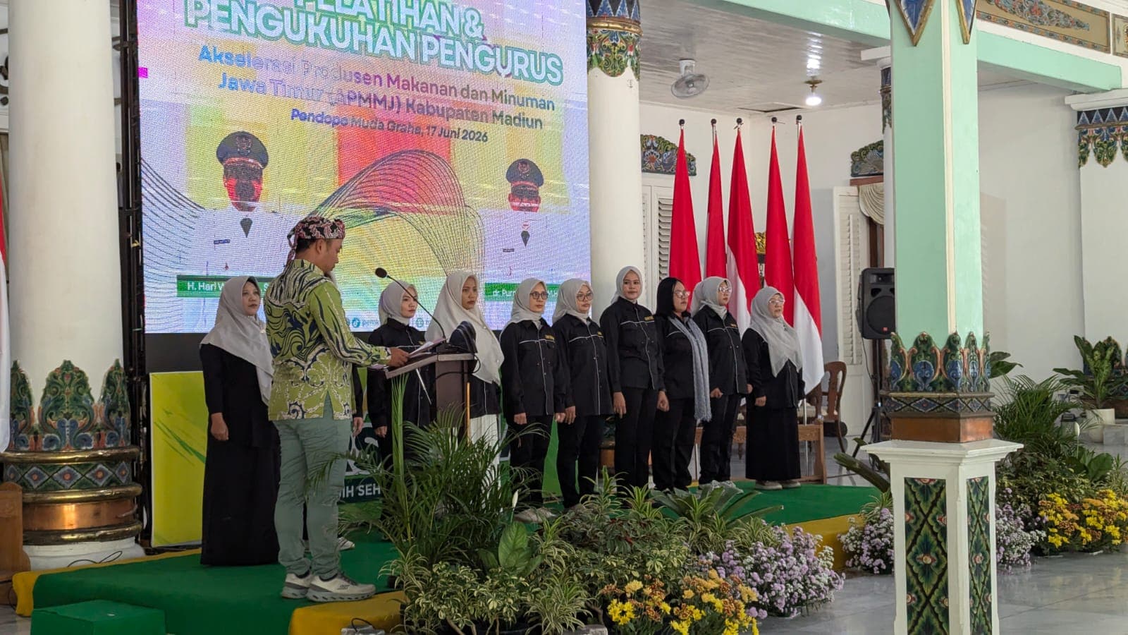 Berkolaborasi Dukung UMKM Naik Kelas, Pesan Bupati Madiun untuk Pengurus APMMJ